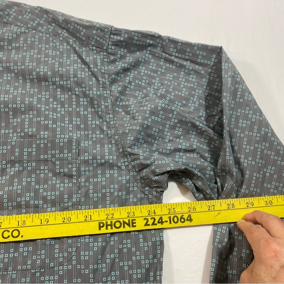 Cinch shirt Men’s Large Graphic Long Sleeve Button down shirt western cowboy - Picture 8 of 10